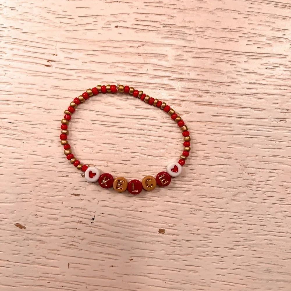 Custom Travis Kelce Friendship Bracelet